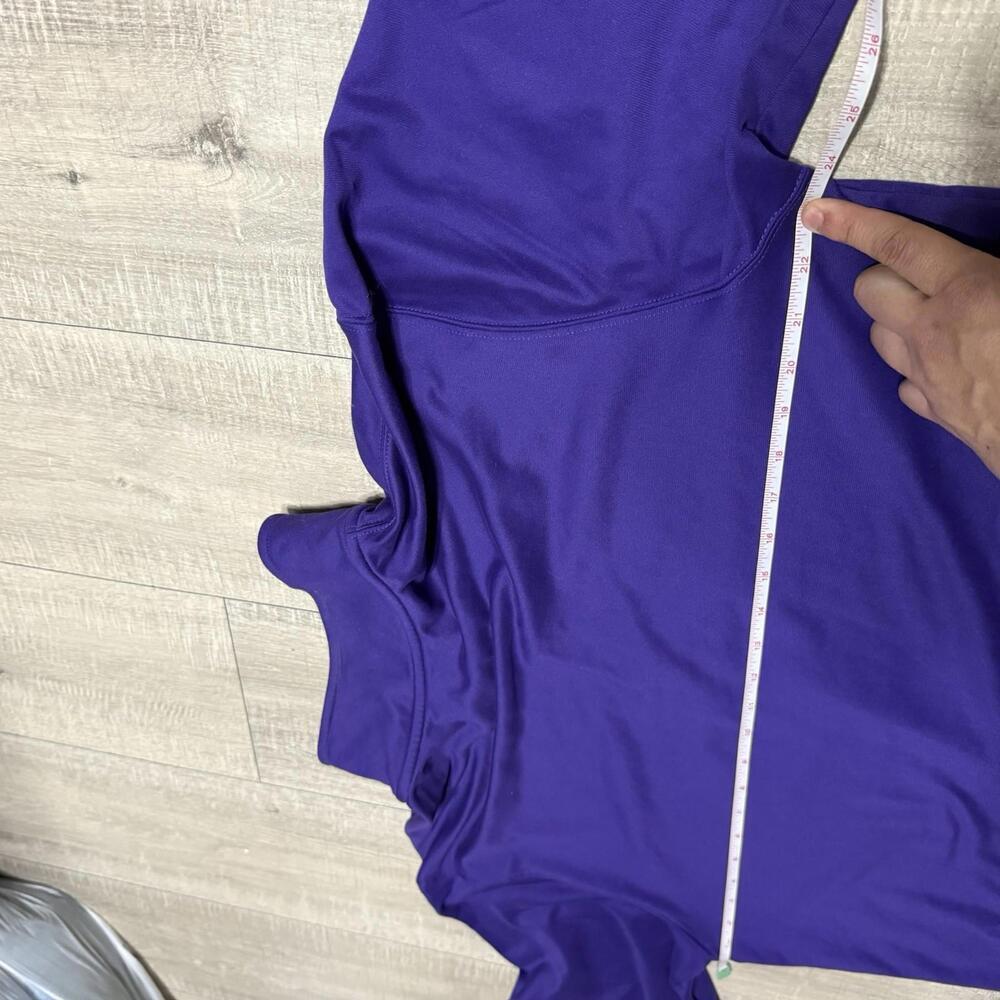 Nike Dri-Fit 1/4 Zip Pullover Long Sleeve Purple Style 642039 Size Men’s L - Picture 7 of 8